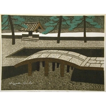 Asai Kiyoshi, 朝井清 (Kiyoshi Saito)による浮世絵「Miyoshin-ji Kyoto (C)」