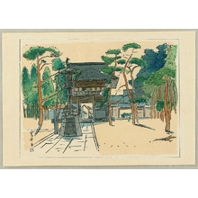 Nakazawa Hiromitsuによる浮世絵「Shoi Temple」