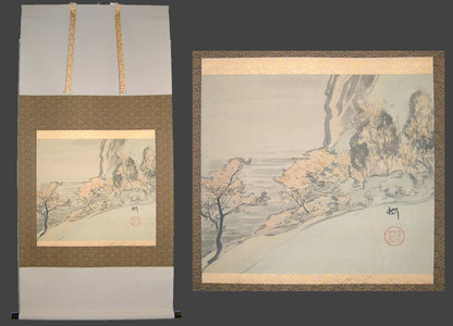 Unknown, 無款 (undefined)创作的日本版画《Mountain Autumn》