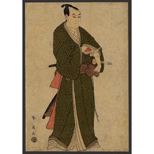 Katsukawa Shun'ei, 勝川春英 (Shun'ei)创作的日本版画《Sawamura Sojuro III》
