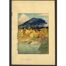 Unknown, 無款 (undefined)创作的日本版画《Autumn Foliage at Hakkodasan》