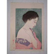 Torii Kotondo, 鳥居言人 (Torii Kotondo (鳥居言人))による浮世絵「Make-up — 化粧」