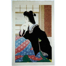 Torii Kotondo, 鳥居言人 (Torii Kotondo (鳥居言人))による浮世絵「Snow (Yuki) — 雪」