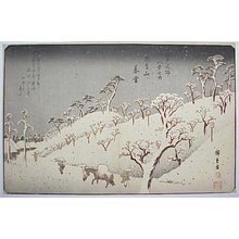 Ichiryusai Hiroshige (Ichiryusai HIROSHIGE)创作的日本版画